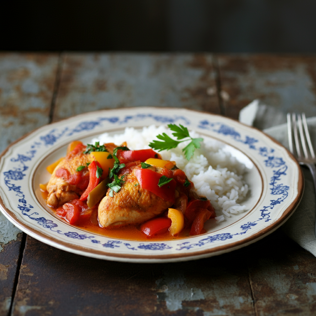 Poulet Basquaise Recette