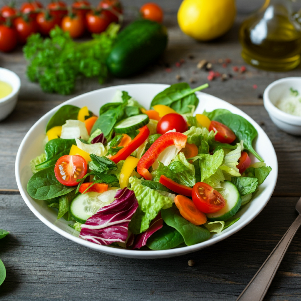 salade végétarienne facile et rapide